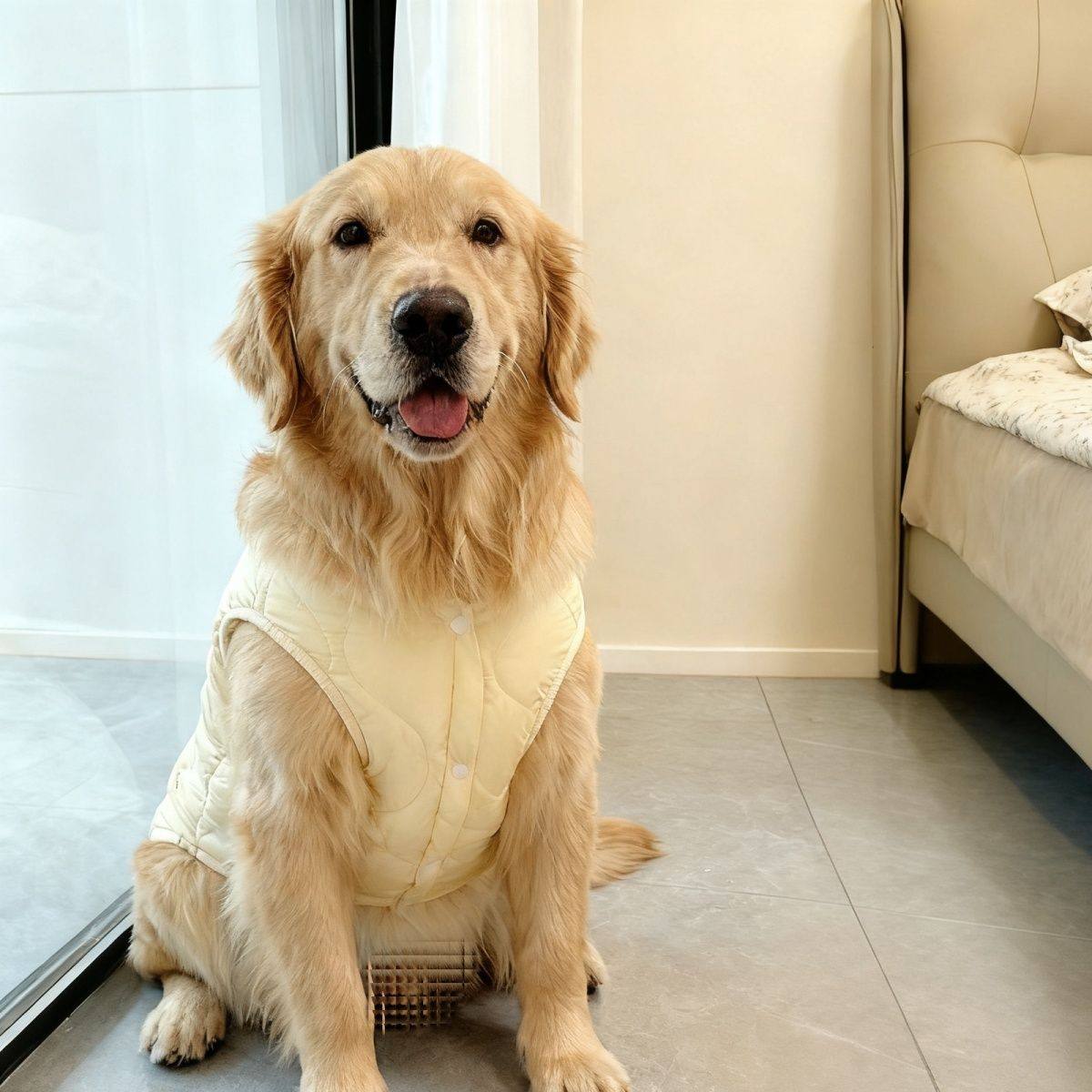 狗狗衣服秋冬加厚保暖背心大型犬金毛萨摩耶拉布拉多秋冬保暖马甲,淘宝优惠券,粉丝福利购,淘宝优惠卷