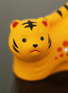 日本药师窑陶土摆件日式桌面可爱