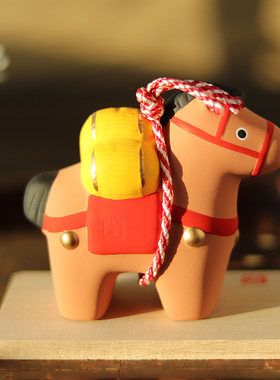 日本马年摆件新年礼物2026年