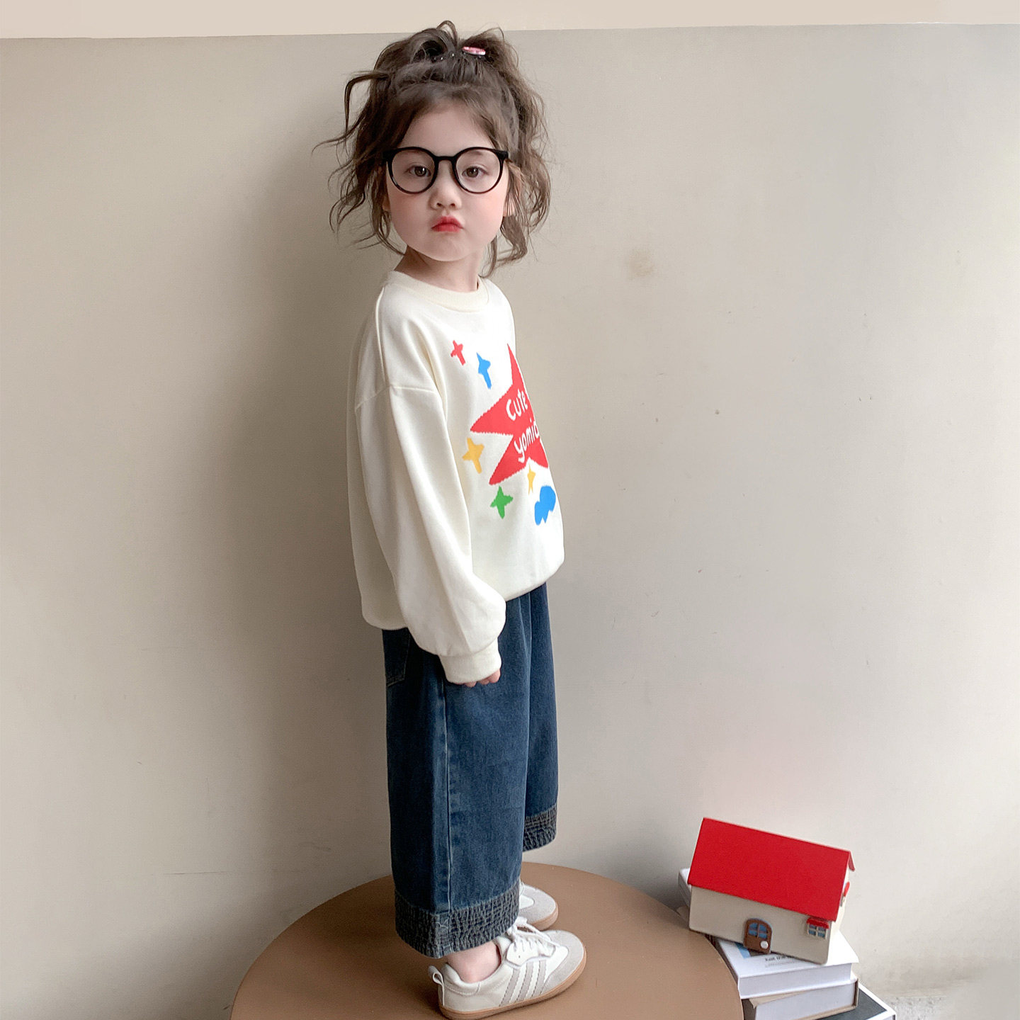 女童卫衣春秋装2026新款超好看儿童打底衫女宝宝洋气时髦长袖上衣,淘宝优惠券,粉丝福利购,淘宝优惠卷