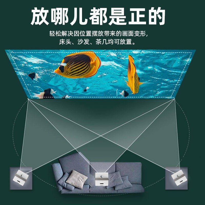 【重磅新品】2022新款超高清小型手机 易接投影机