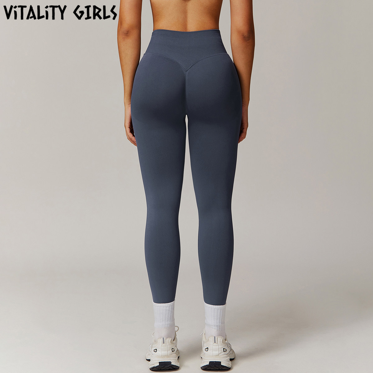 Vitality Girls欧美瑜伽长裤提臀高腰收腹透气运动紧身健身裤子女,淘宝优惠券,粉丝福利购,淘宝优惠卷