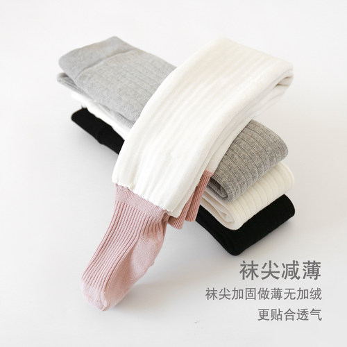 女童连裤袜加绒加厚儿童袜子秋冬保暖大PP连体袜宝宝婴儿连裤袜 - 图2