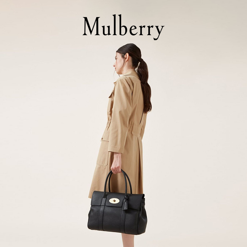 【礼物】Mulberry/玛葆俪Bayswater手提包单肩通勤女包-图2