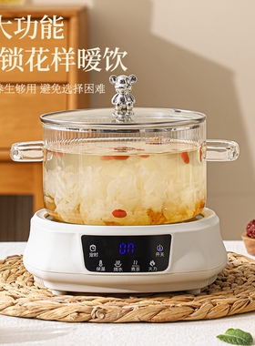 德国多功能玻璃电煮锅分体式炖煮