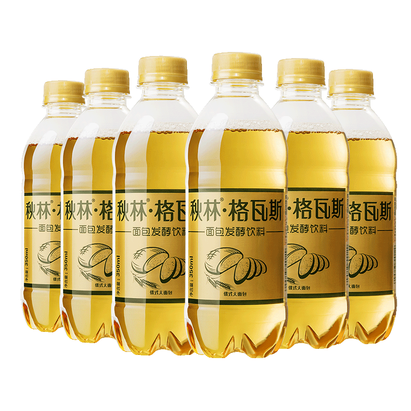 秋林格瓦斯饮料秋林整箱格瓦斯面包发酵饮料350ml*6瓶 - 图3