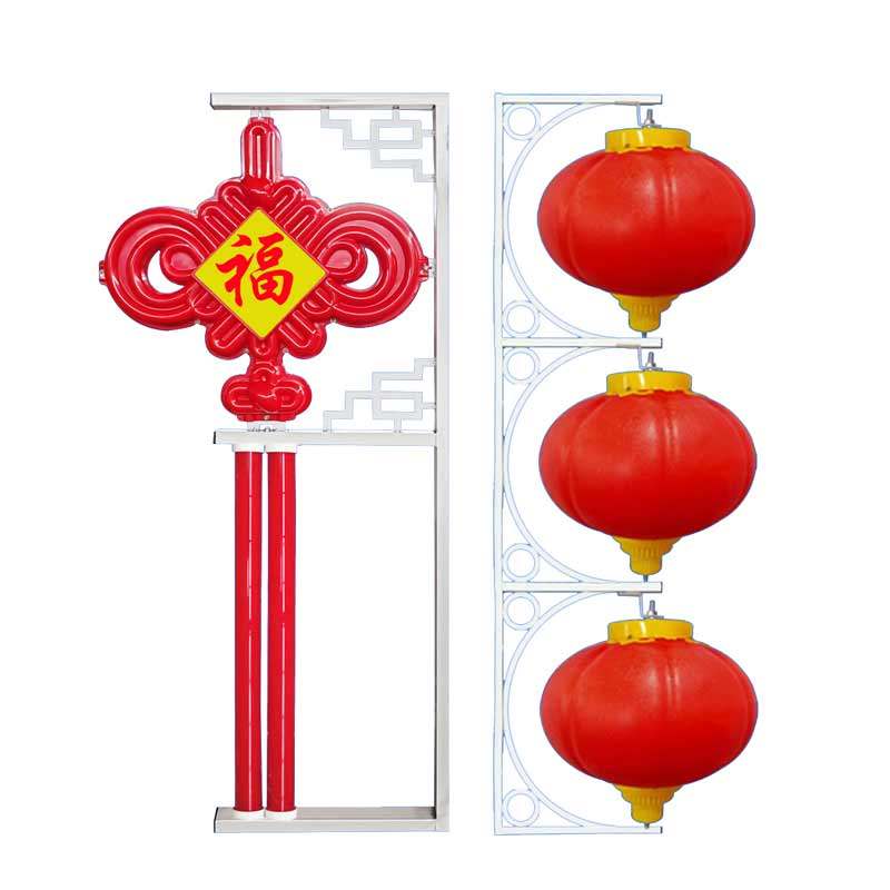 户外道路灯杆亚克力led红灯笼1.2米中国结太阳能发光挂装节日灯箱,淘宝优惠券,粉丝福利购,淘宝优惠卷