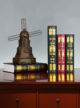 装饰咖啡厅客厅仿真书北欧