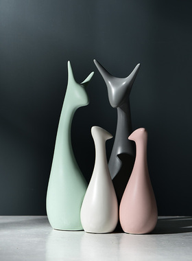 玄关酒柜创意ins节日礼物工艺品