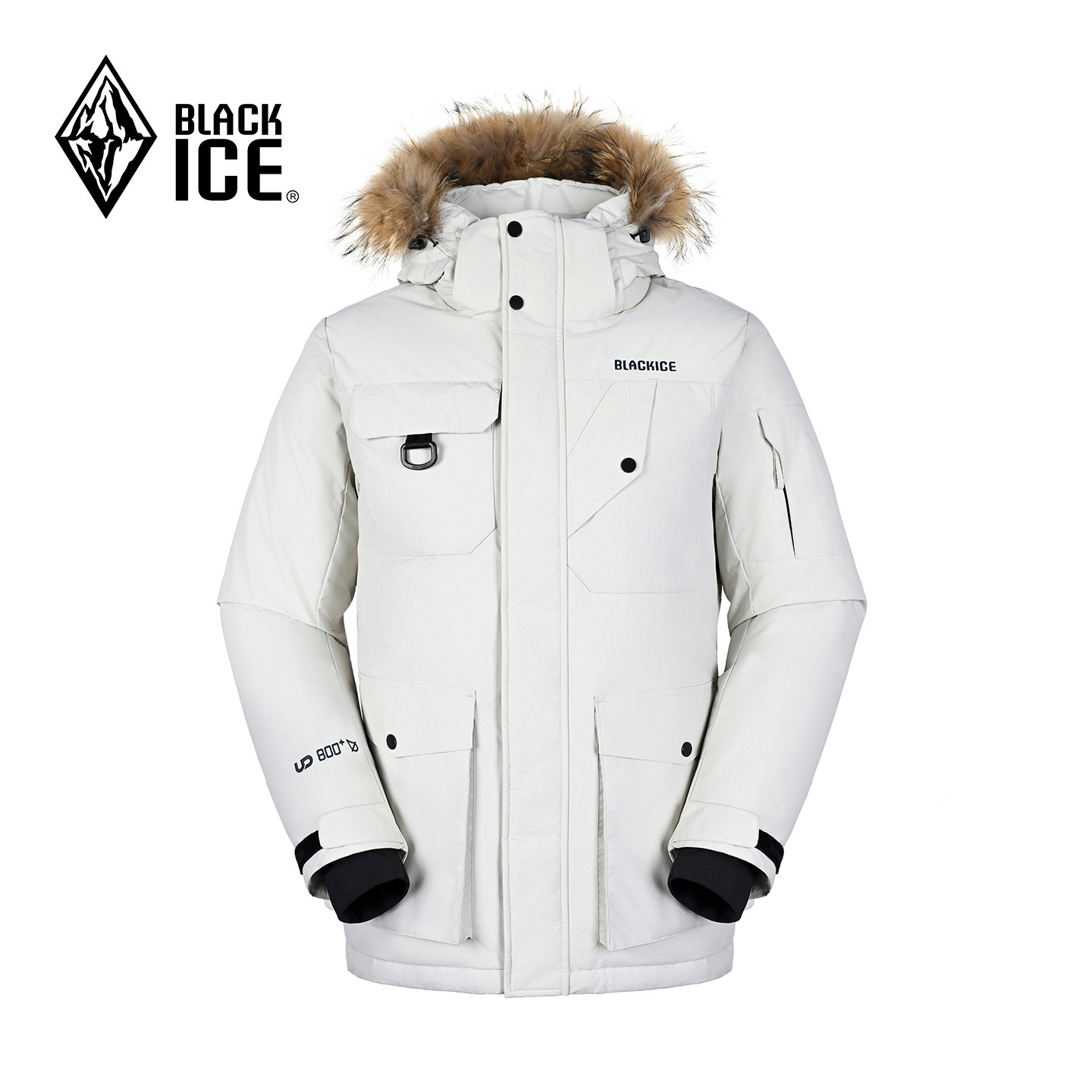 黑冰户外800蓬羽绒服鹅绒男款防风保暖派克服羽绒大衣8523,淘宝优惠券,粉丝福利购,淘宝优惠卷