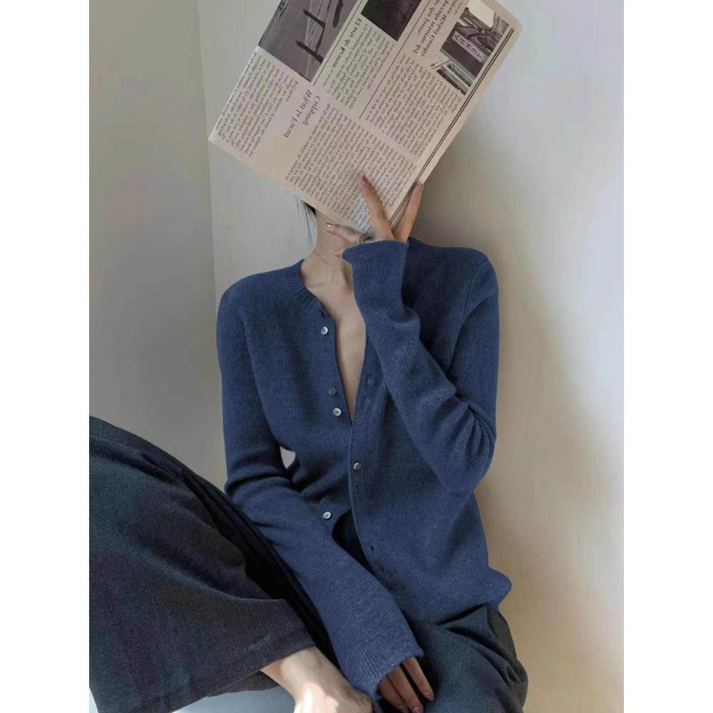 法国Rixo Rane? 高级感绝美针织开衫上衣女秋冬别致内搭打底毛衣,淘宝优惠券,粉丝福利购,淘宝优惠卷