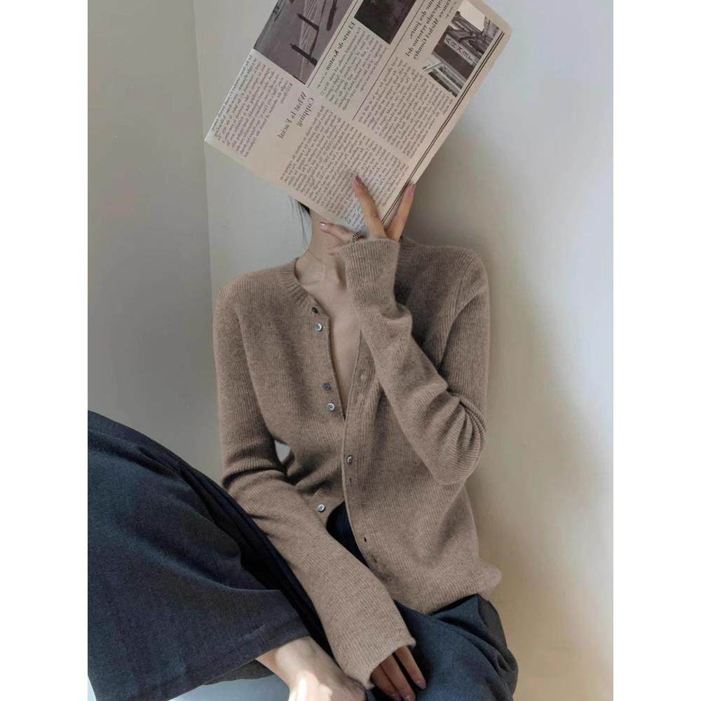 法国Rixo Rane? 高级感绝美针织开衫上衣女秋冬别致内搭打底毛衣,淘宝优惠券,粉丝福利购,淘宝优惠卷