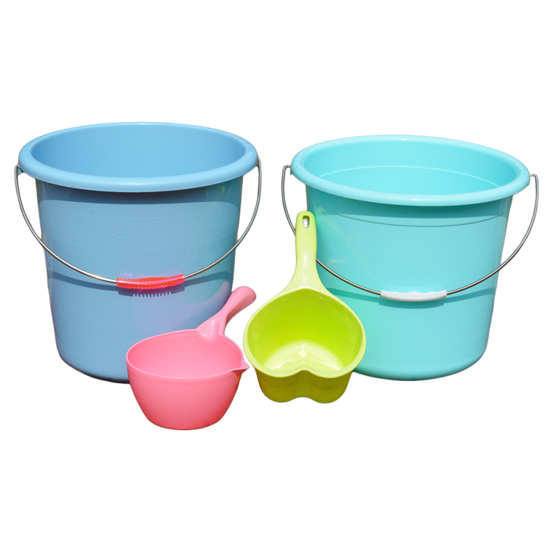 加厚大容量水桶学生宿舍大号家用提手储水洗衣洗澡洗车桶圆桶 - 图3