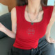 ພາກຮຽນ spring ແລະ summer camisole ຫລັງງາມໃຫມ່ທີ່ມີ pad ຫນ້າເອິກ