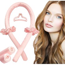 Sloth Sleep curler No heat curly hair Rod Large Intestine Hair Ring Grip Clip Three Sets Pearls Cotton Hair Curly Hair Curly Hair Curly