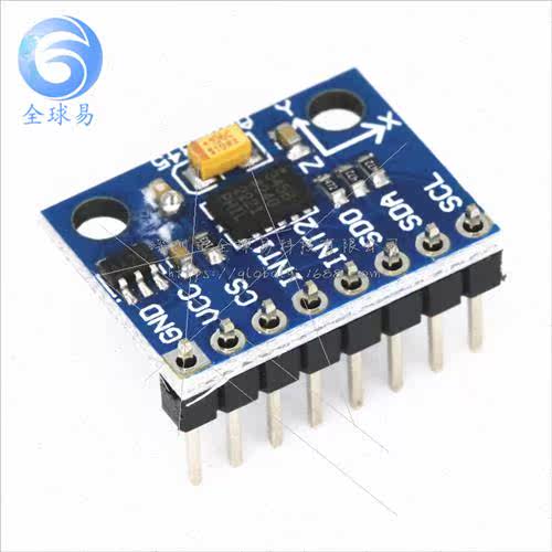 GY-291 ADXL345 Digital 3-Axis Gravity Acceleration Tilt Modu - 图0