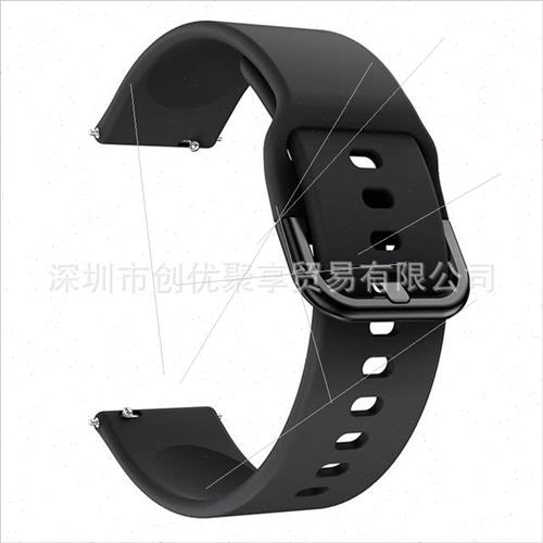 适用 Huawei HUAWEI Watch GT 2/ GT 2e Buckle Silicone Strap S - 图0