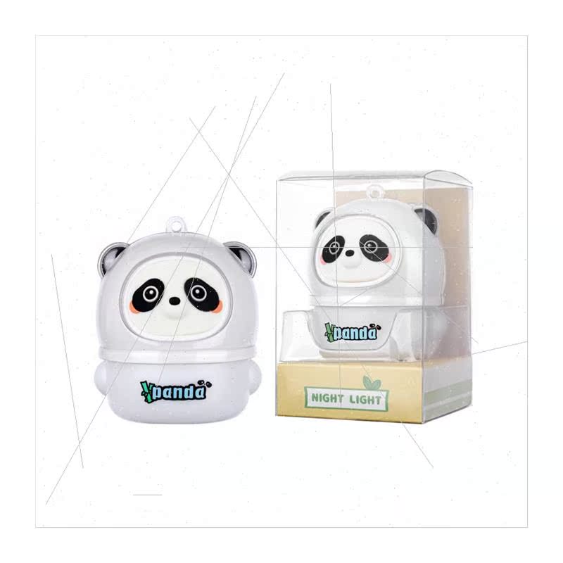 Panda night light cute bedside ambient light creative bedroo - 图3