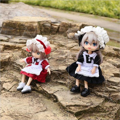 Heart Tong toys waifu maid dress set 12 points vegan wearabl - 图0