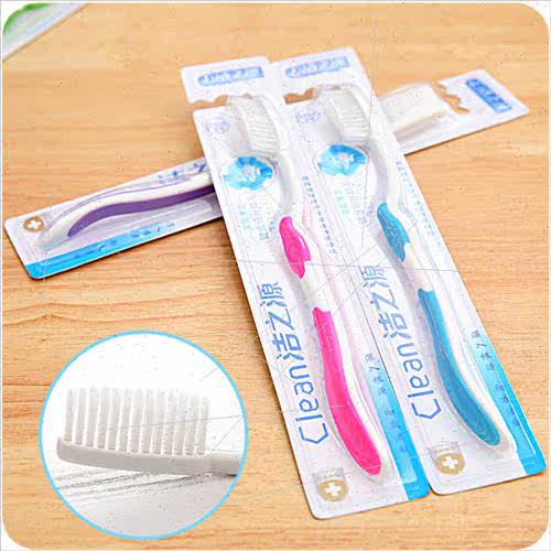 Household clean source toothbrush adult soft bristle toothbr - 图0
