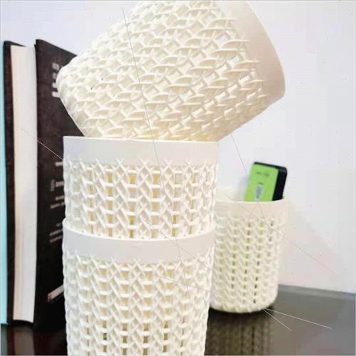 Plastic vine shape round pen holder desktop storage statione - 图1