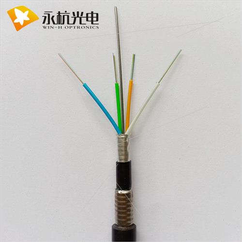 Outdoor direct buried fiber optic cable GYTA53-4 cores singl - 图1