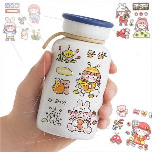 100 pcs of Chi-Chi Sauces Genki fe Girls Heart Cartoon Stick - 图2