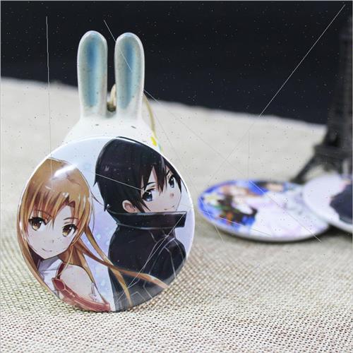 Kirin Asuna Knotty Shiina Badge Brooch Pin Accessories - 图0