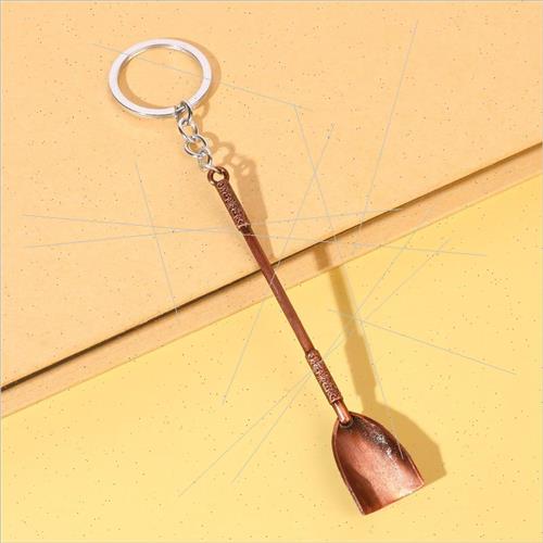 Tomb Raider Notes model oyang shovel keychain toys mini Zha-图0