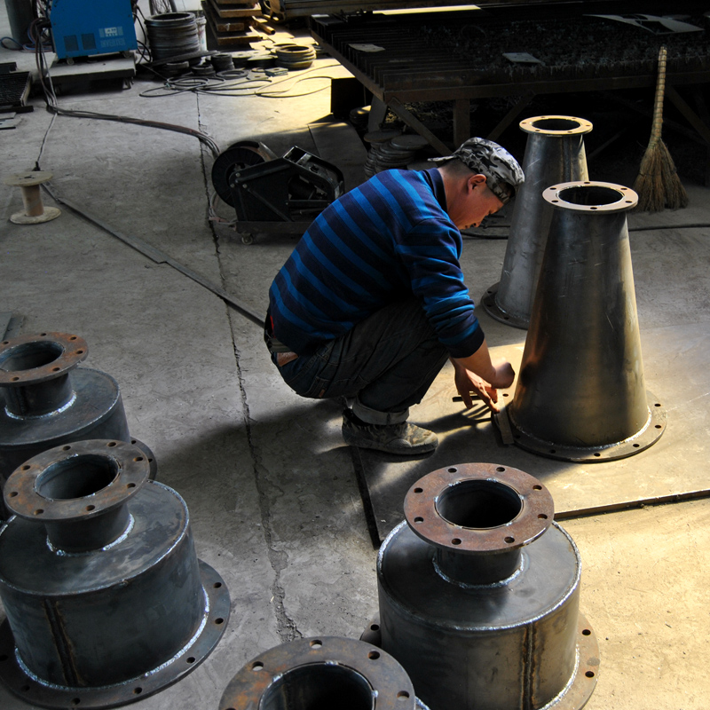 旋流器旋流除砂器泥水分离器细沙回收聚氨酯沉沙嘴350水力旋流器-图2