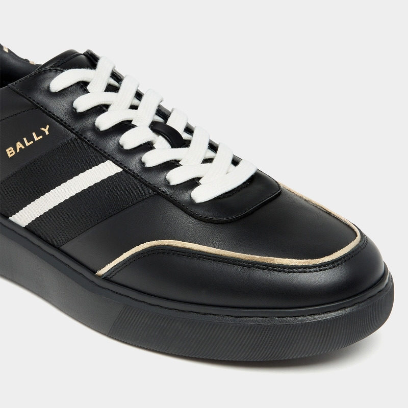 【新品】BALLY巴利26春夏拼色牛皮革男士休闲鞋6314567