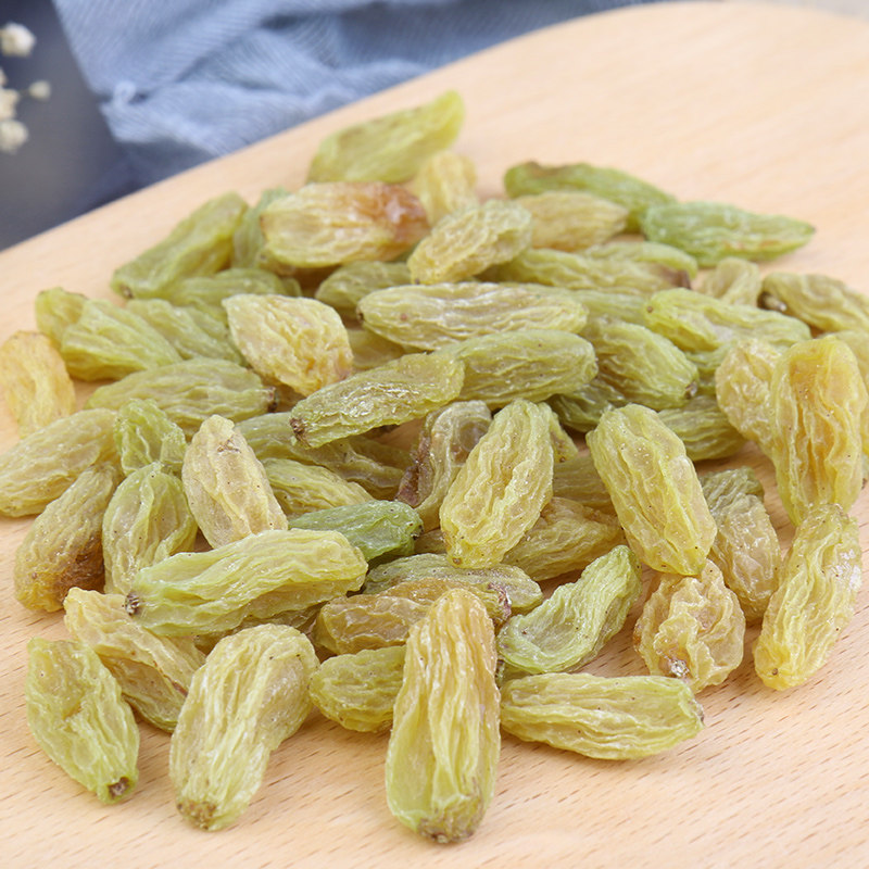 新货无核绿葡萄500g袋装提子干蜜饯 肥果葡萄干