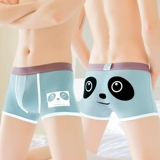 Хлопковые милые трусы, комфортные дышащие летние тонкие мультяшные штаны
