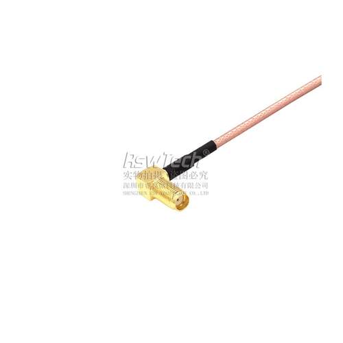 High frequency silver-plated cnecting cable BNC-J to SMB-KW - 图3