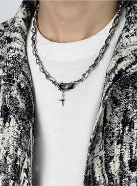 Necklace Men che Collarbone Chain Female ins Hip Hop Accesso
