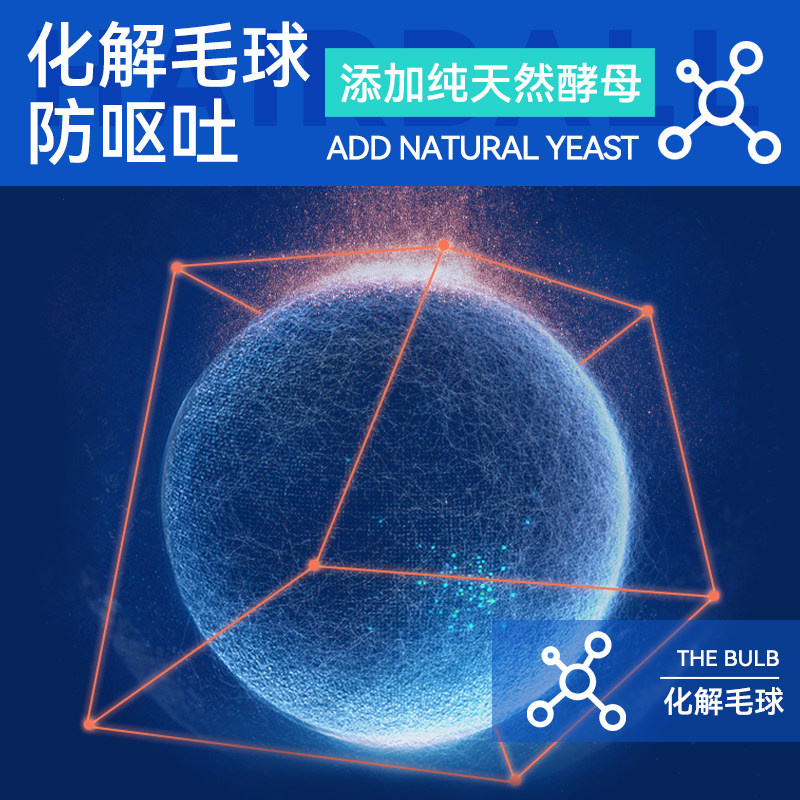 迪尤克猫粮3kg全价蓝猫味猫幼猫粮 迪尤克猫主粮