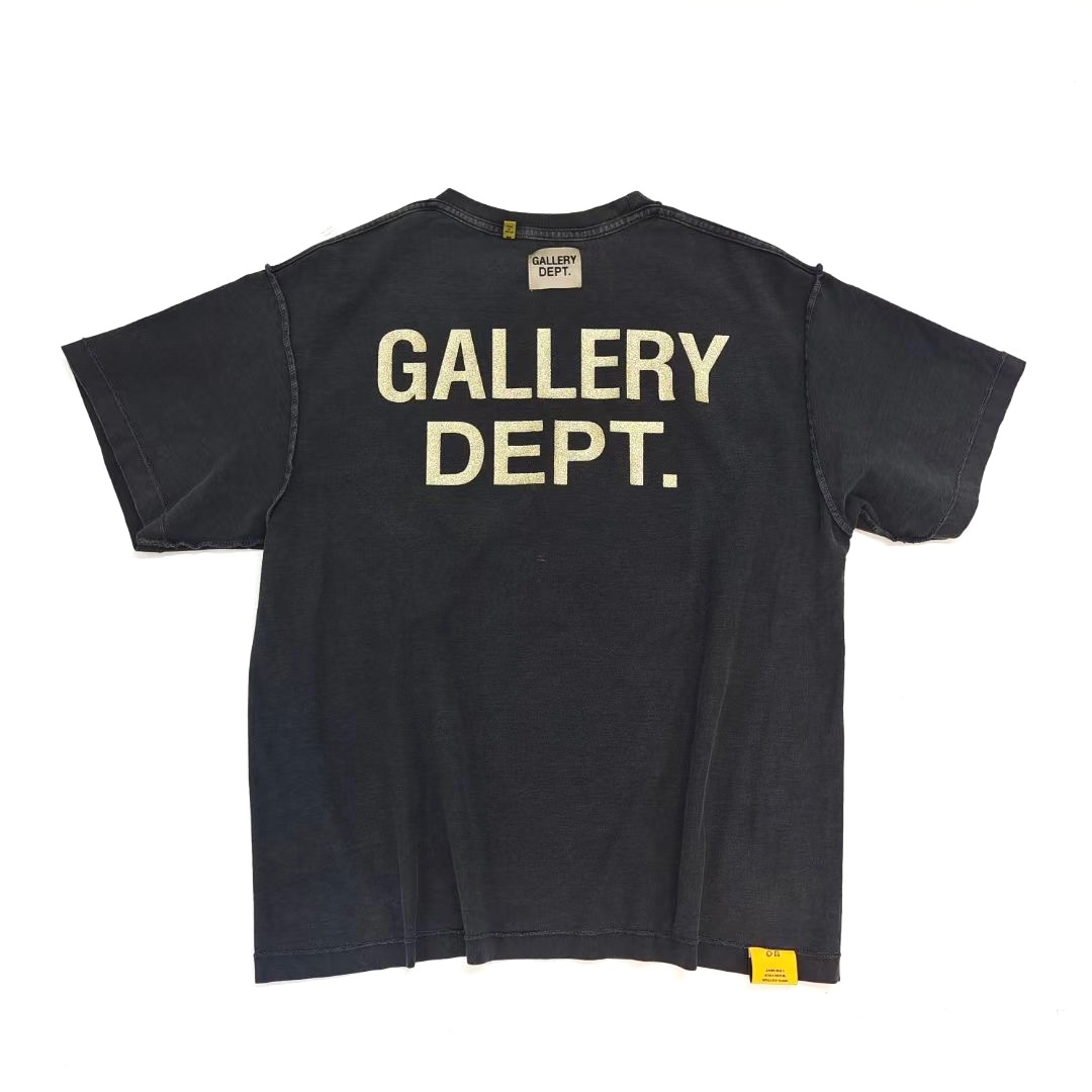 GALLERY DEPT 22 Art that kills Vintage Tee两面反穿短袖T恤潮-图0