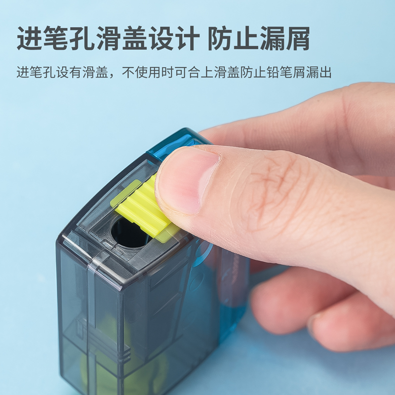 Powerful pencil sharpener, pencil sharpener, pencil sharpener, adjustable gear thickness, pencil sharpening for children, primary school students, kindergarten art students, professional manual pencil sharpener, mini, small, durable and easy to use