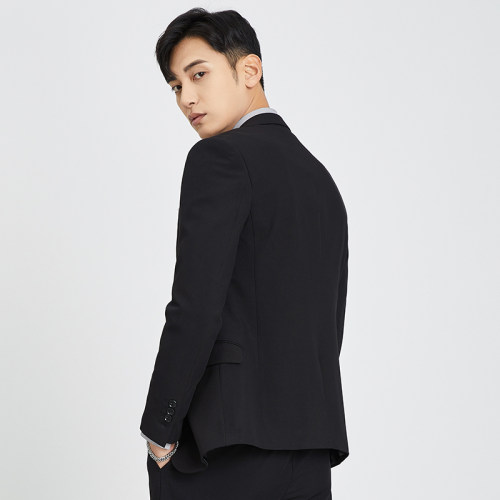 JDV奥莱旗舰店春秋折扣新品男装商务休闲修身正装西服微弹百搭 - 图3