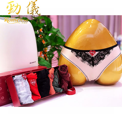 若曼莎七天爱礼盒性感蕾丝舒适内裤 若曼莎Romansa正品内衣内裤
