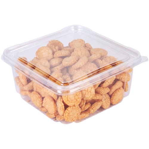 一次性透明塑料防潮密封方形蛋糕盒甜品糕点饼干散装食品打包盒子 - 图3