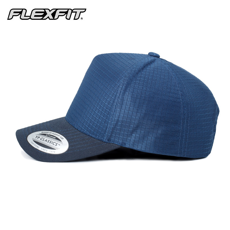 FLEXFIT 经典款高顶五片帽薄款男士棒球帽进口潮牌鸭舌帽男女 - 图0