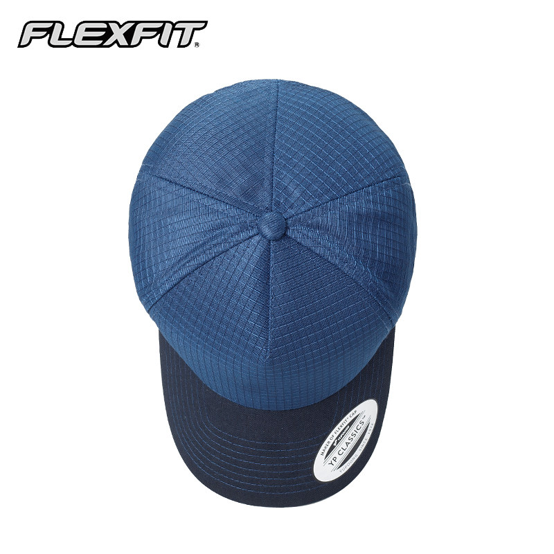 FLEXFIT 经典款高顶五片帽薄款男士棒球帽进口潮牌鸭舌帽男女 - 图1