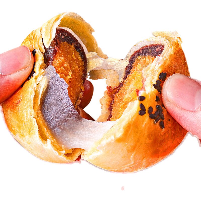 面包整箱早餐小零食雪媚娘蛋黄酥 享鲜人传统糕点