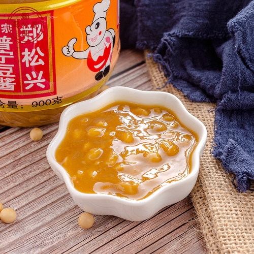 郑松兴普宁豆酱900g2大罐装砂锅粥海鲜粥牛肉火锅蘸酱白切鸡 - 图3
