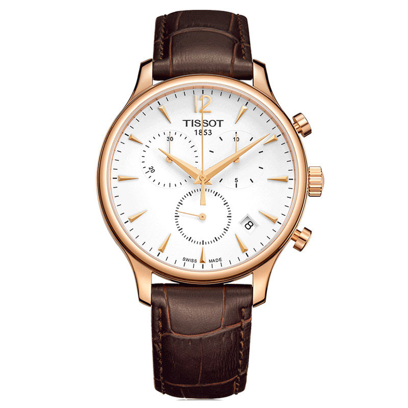 tissot正品男俊雅皮带复古石英表 UNIONLUXURY海外瑞士腕表