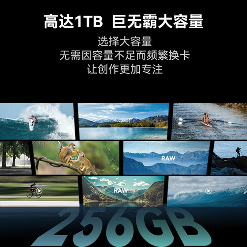 雷克沙CFexpress 256G内存卡微单相机储存卡CFE尼康Z8Z9佳能r5 - 图2