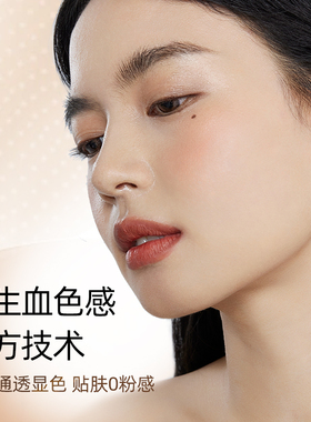玛丽安保莱天使腮红细腻好气色哑光细闪氛围感