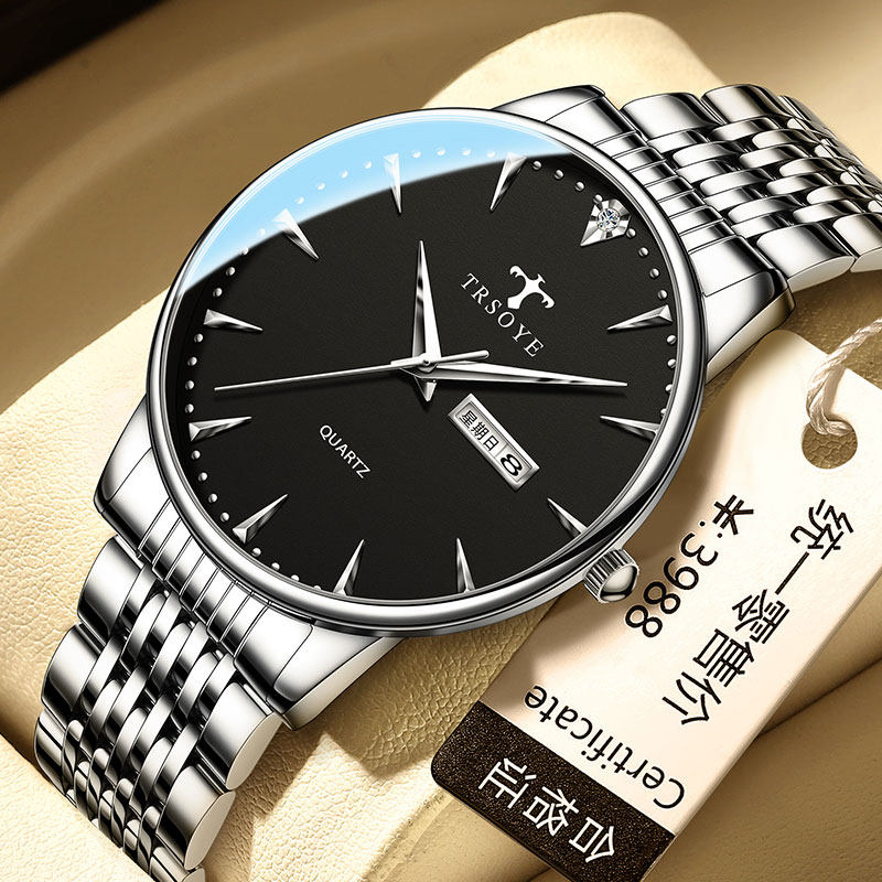 镂空全自动超薄防水2021新款名牌 tisselly蒂西尼国产腕表