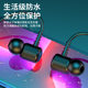 New Bluetooth headset 2024 neck hanging type sports wireless running for super long battery life large battery semi-wired
